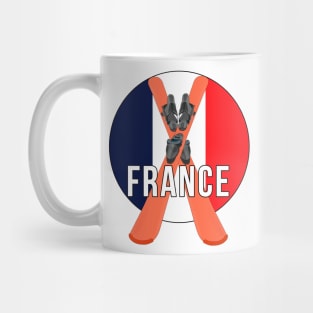 Cool Ski Flag of France Mug